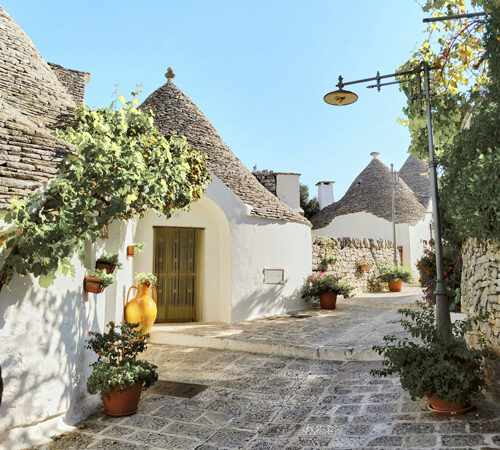 Alberobello Puglia Italy trulli houses and historic village