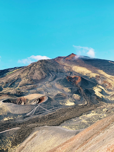 Mount Etna 4x4 tour in Sicily with volcanic craters and lunar landscapes